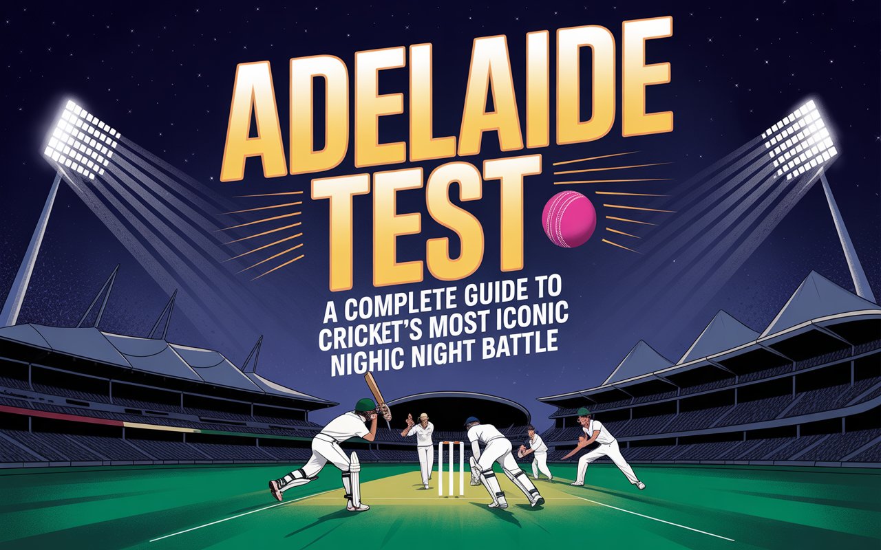 Adelaide Test: A Complete Guide to Cricket’s Most Iconic Night Battle