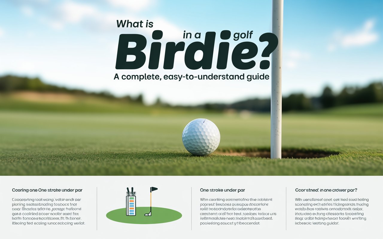 what is a birdie in golf