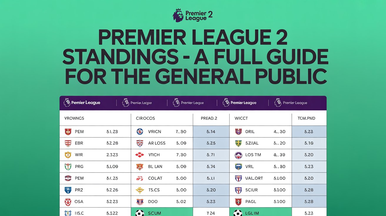 Premier League 2 Standings
