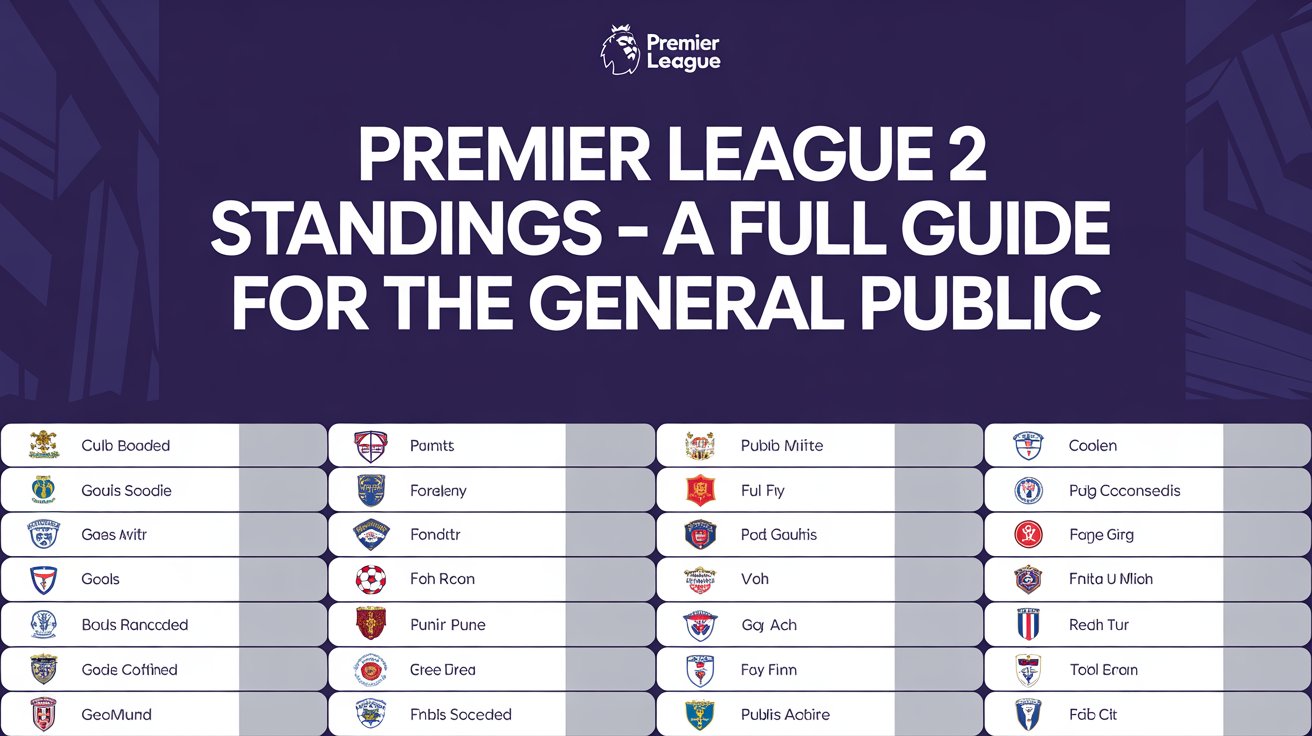 Premier League 2 Standings