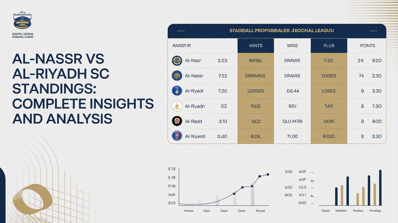 Al-Nassr vs Al-Riyadh SC Standings: Complete Insights and Analysis