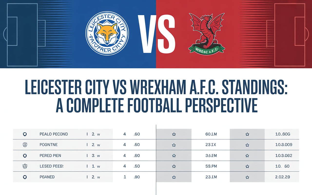 leicester city vs wrexham a.f.c. standings