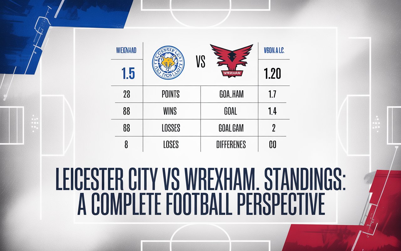 leicester city vs wrexham a.f.c. standings