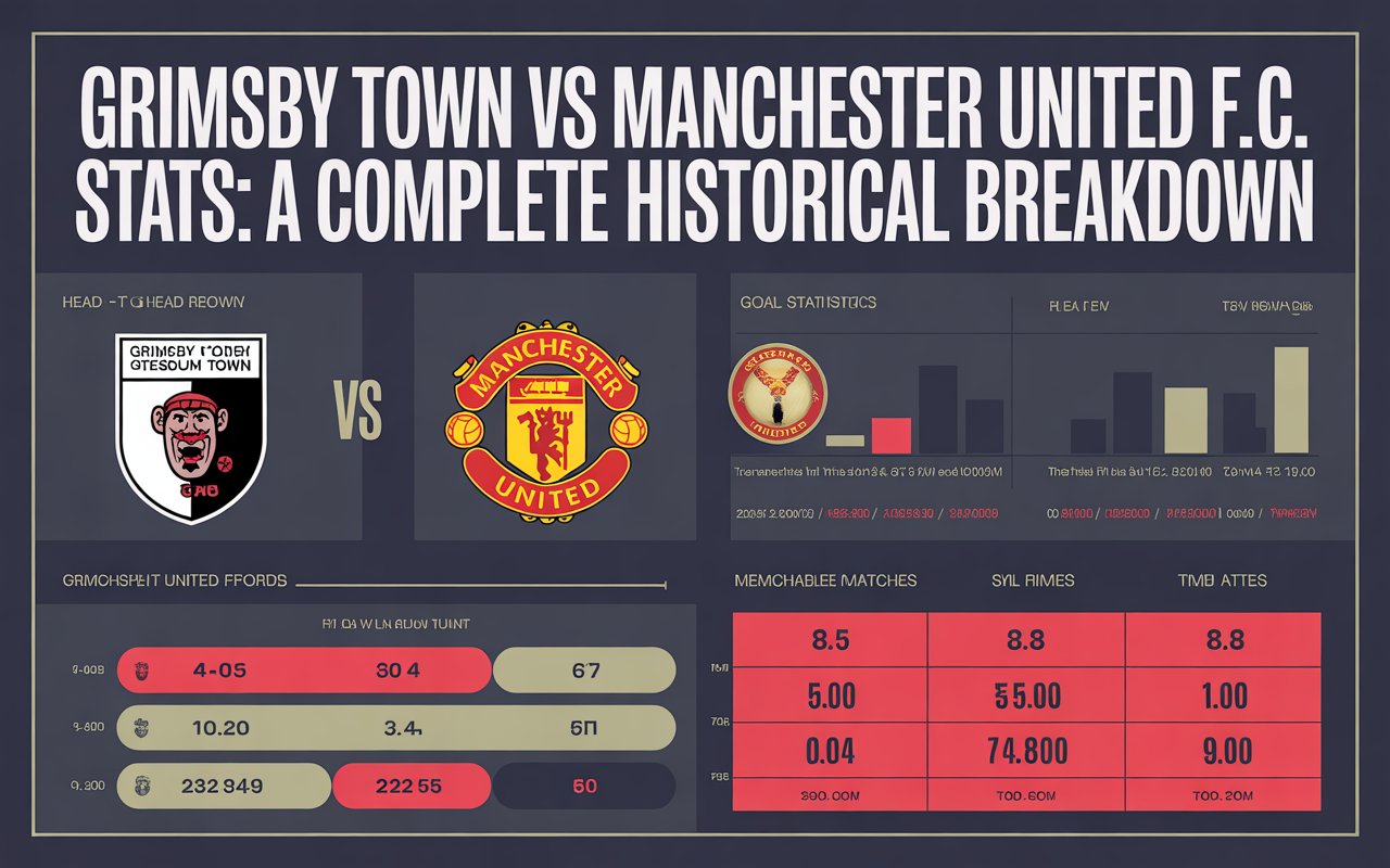 Grimsby Town vs Manchester United F.C. Stats