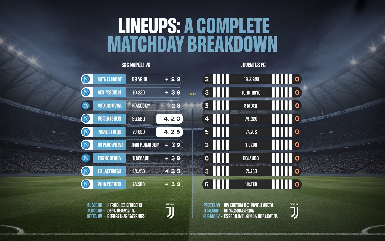 SSC Napoli vs Juventus FC Lineups: A Complete Matchday Breakdown
