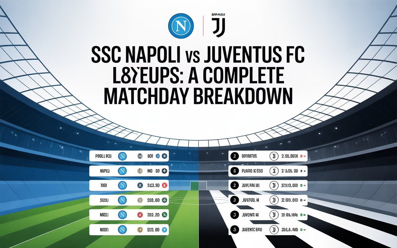 SSC Napoli vs Juventus FC Lineups