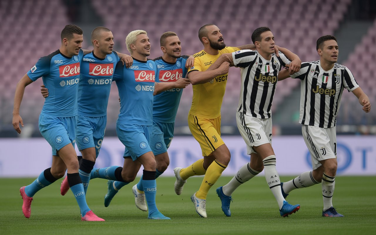 SSC Napoli vs Juventus FC Lineups