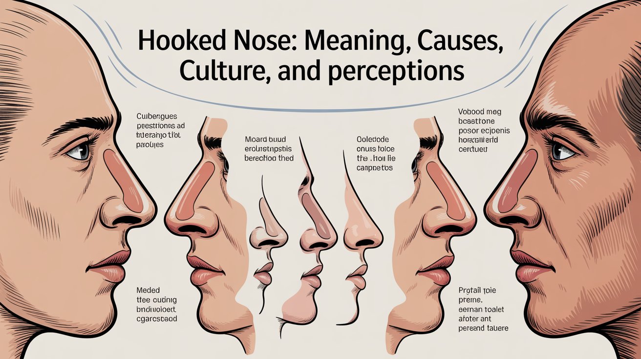 hooked nose