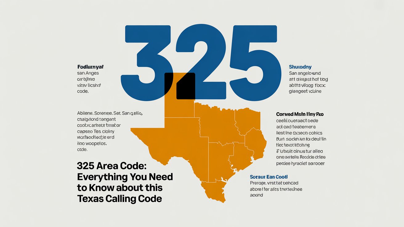 325 Area Code: Everything You Need to Know About This Texas Calling Code
