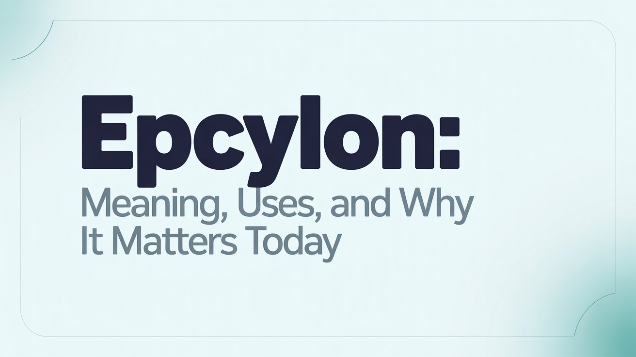 Epcylon: Meaning, Uses, and Why It Matters Today