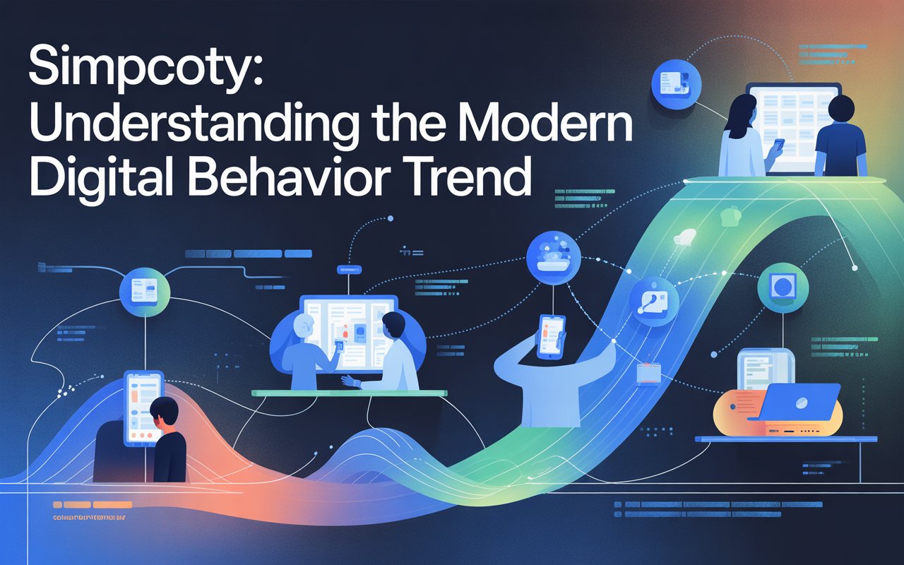 Simpcoty: Understanding the Modern Digital Behavior Trend