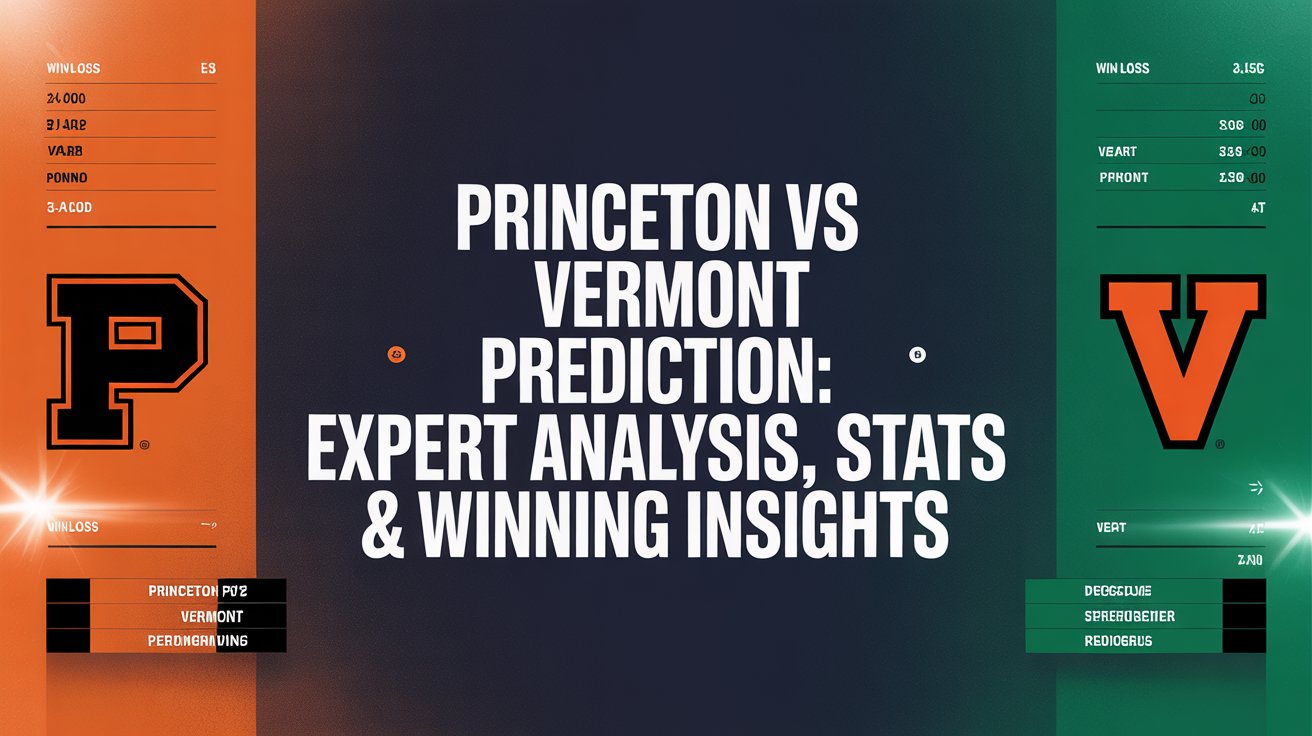 princeton vs vermont prediction