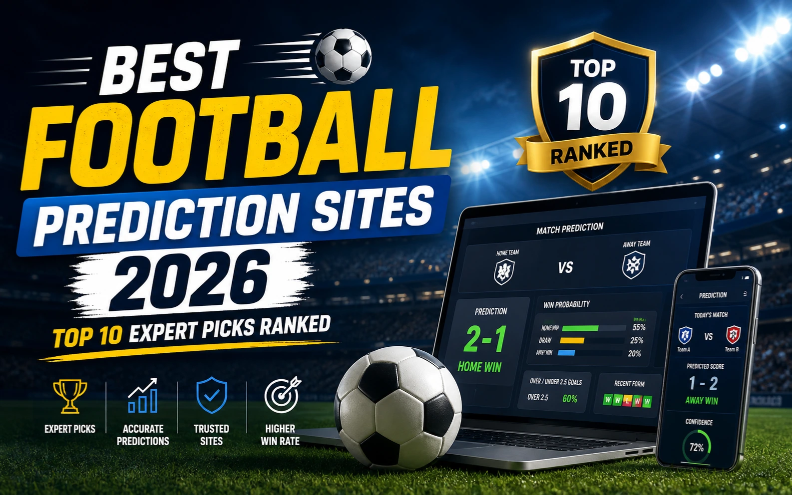 Best Football Prediction Sites 2026 Top 10 Expert Picks Ranked