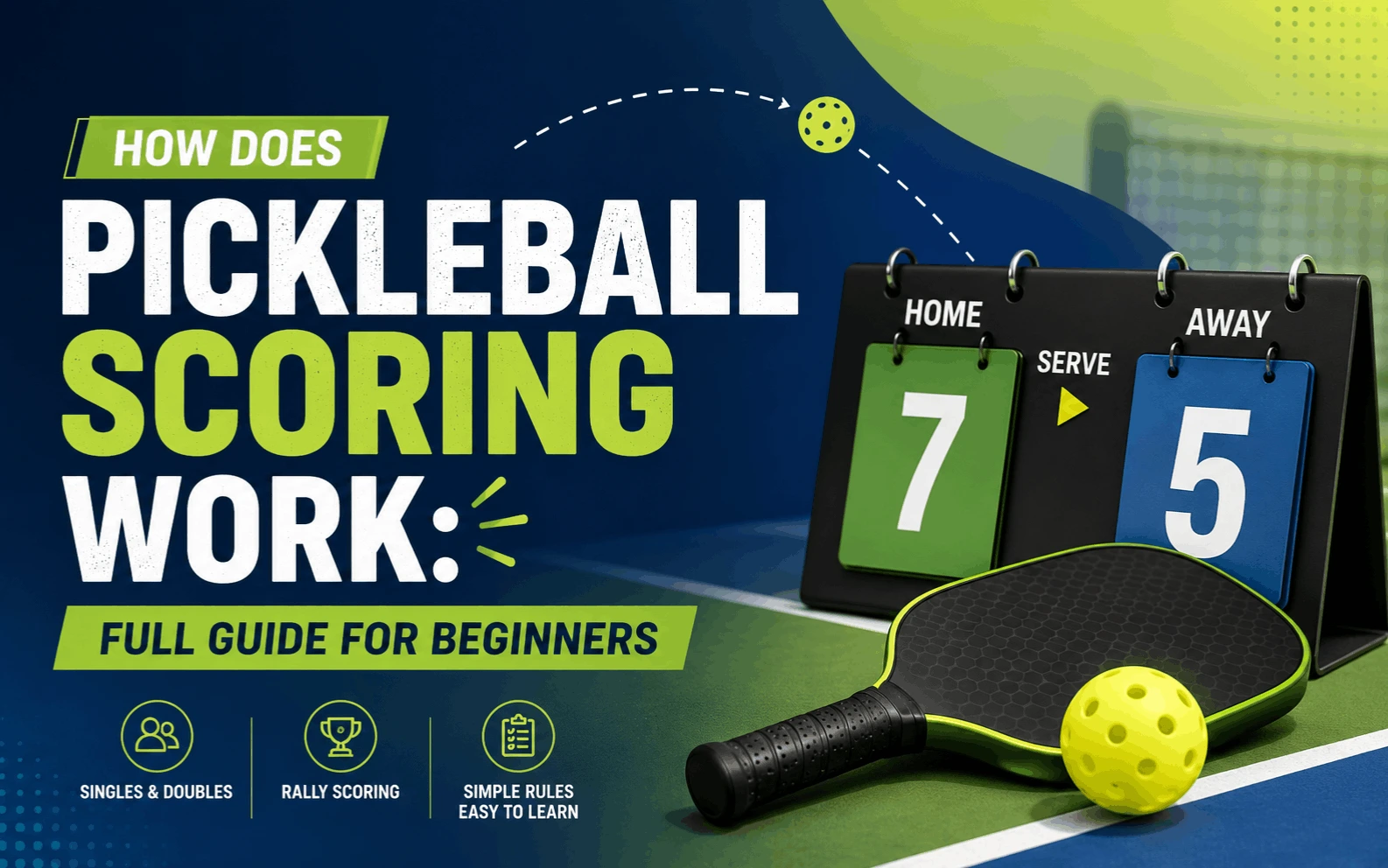 How Does Pickleball Scoring Work Full Guide for Beginners