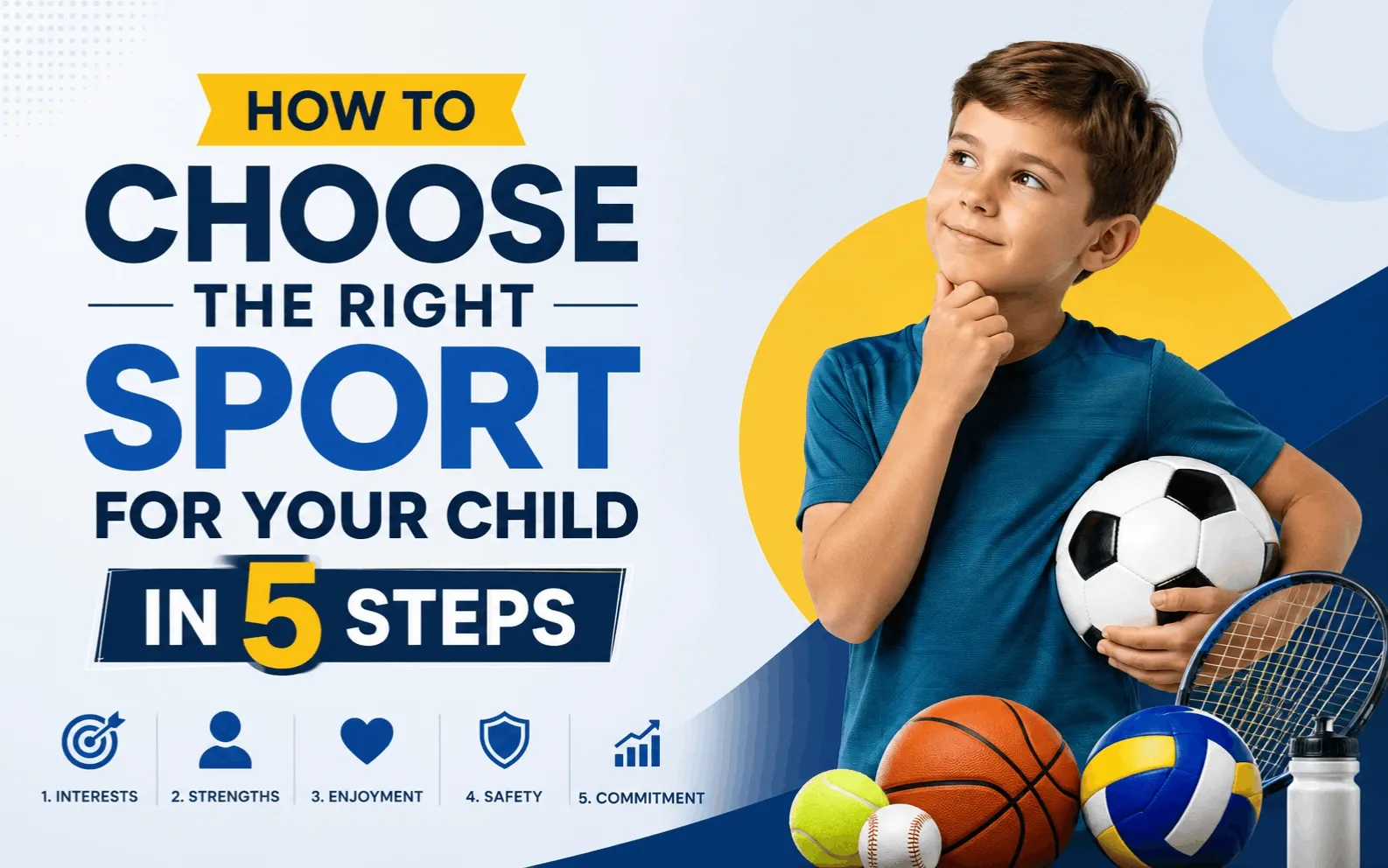 How to Choose the Right Sport for Your Child in 5 Steps
