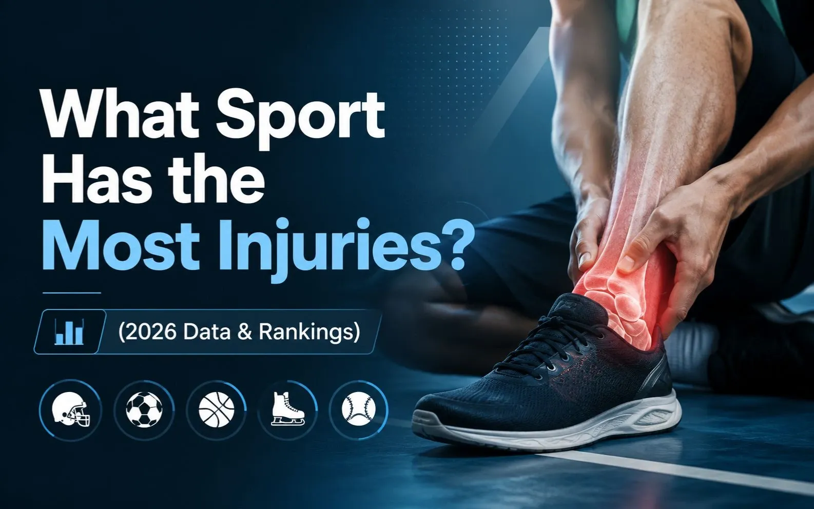 What sport has the most injuries? (2026 data)